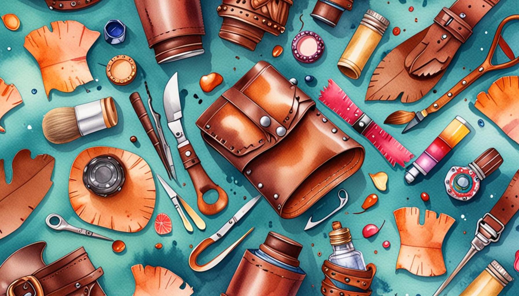 Leather Craft: Treatment Methods and Design for Custom Accessories
