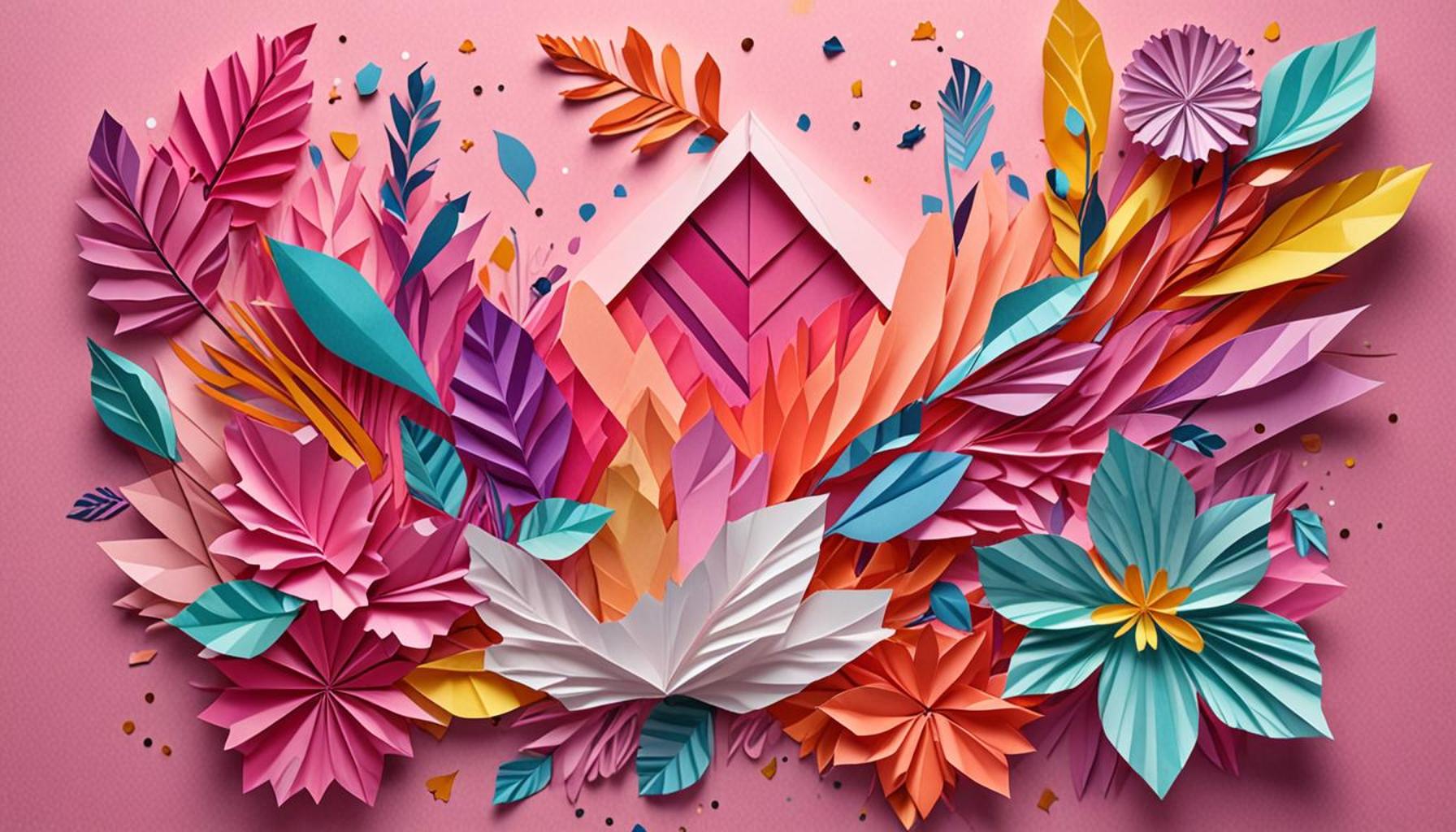 DIY with Paper: Creating Art and Decoration with Cuts and Folds