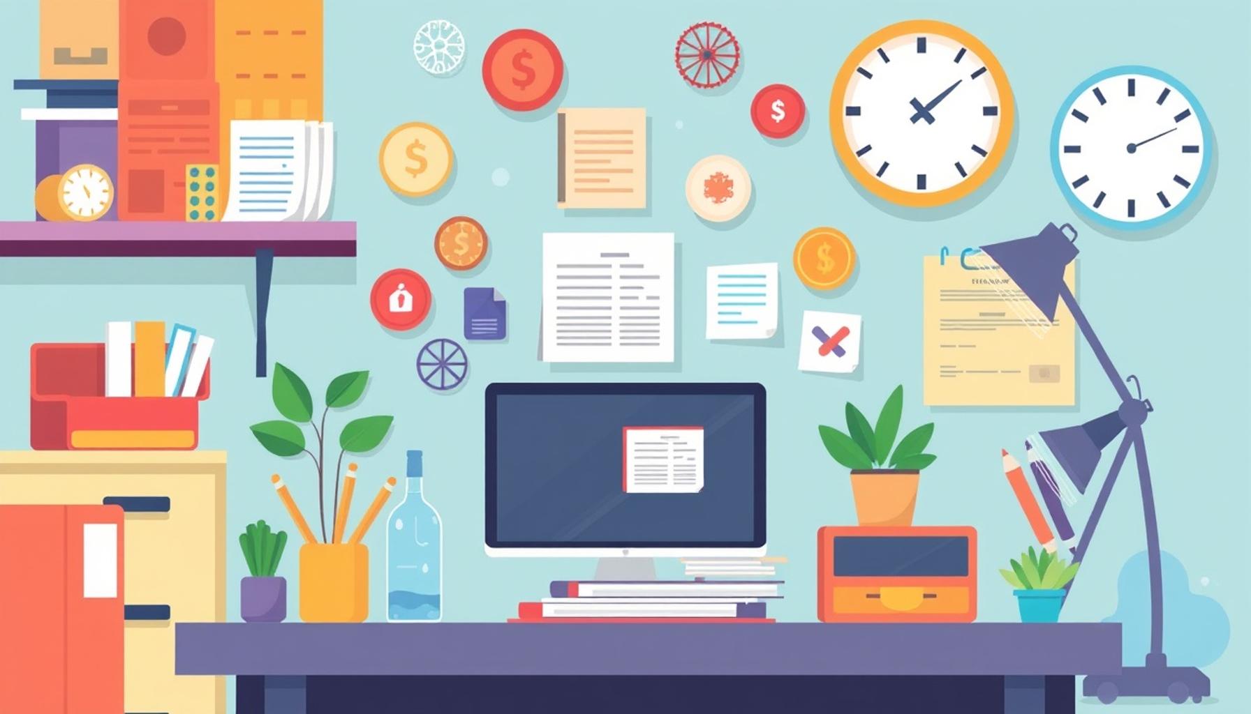 Strategies for Simplified Living to Create an Organized Workspace
