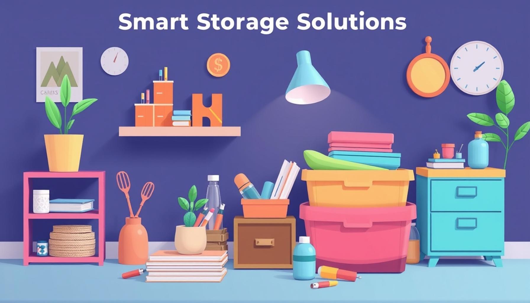 Smart Storage Solutions: Innovative Ideas for Efficient Minimalist Spaces