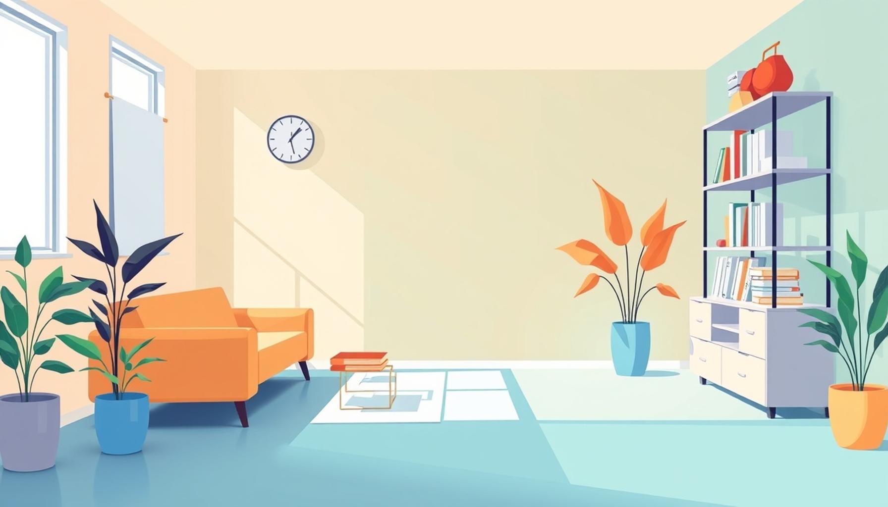 The Role of Color in Creating an Efficient Minimalist Space