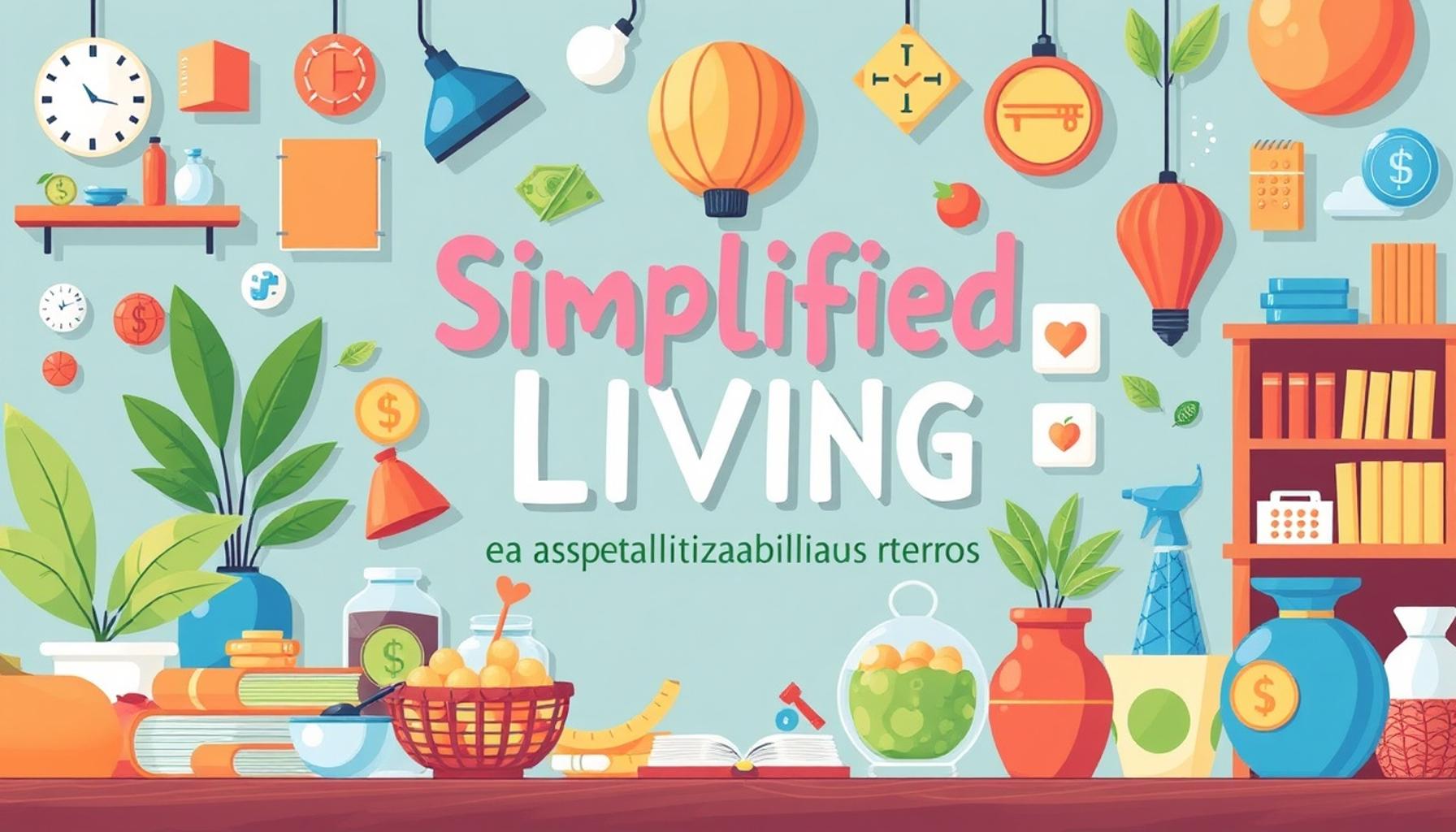 Simplified Living and Sustainability: How to Reduce Consumption and Live with Less