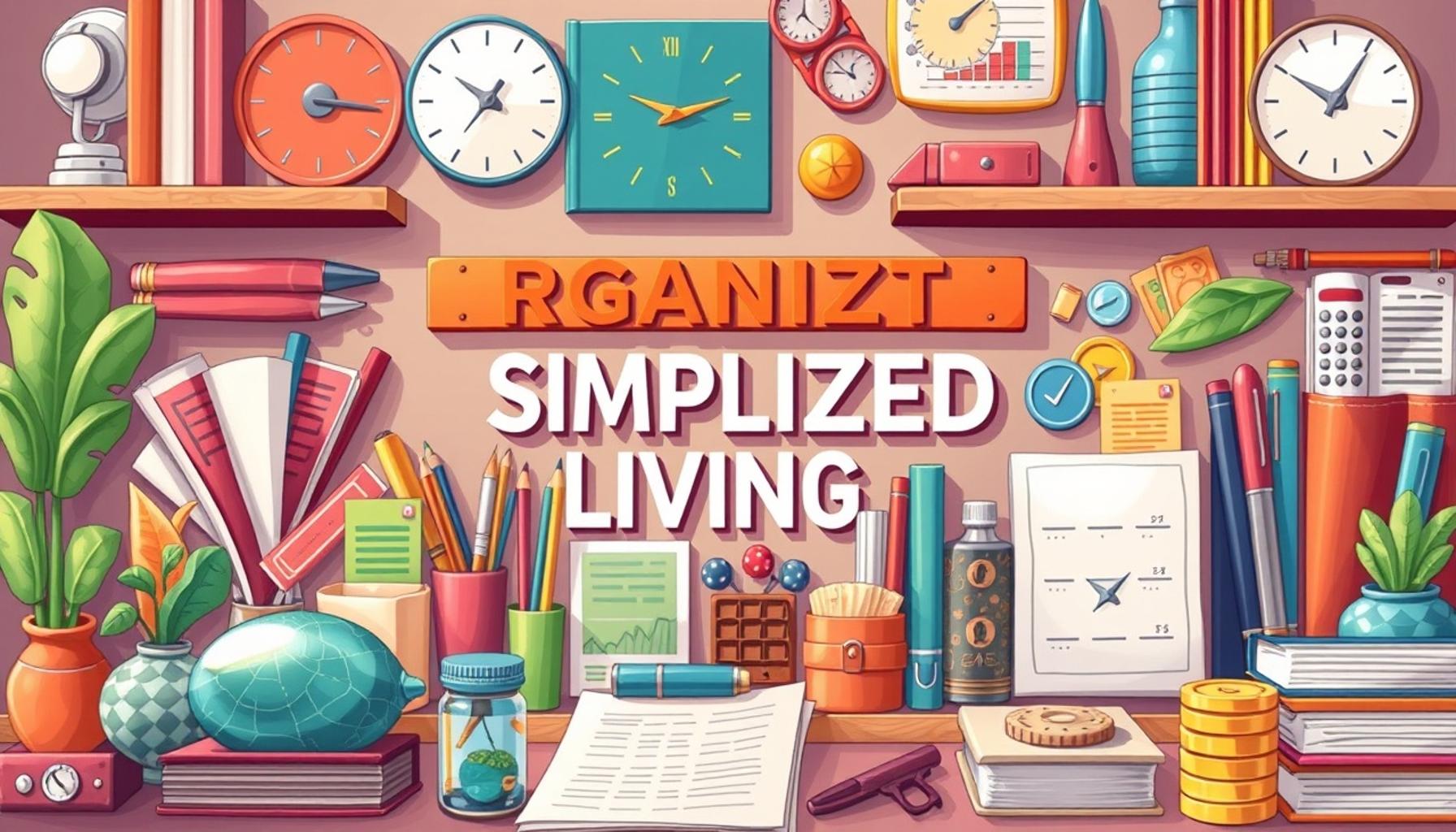 Personal Organization in Simplified Living: Tips for a More Efficient Daily Life