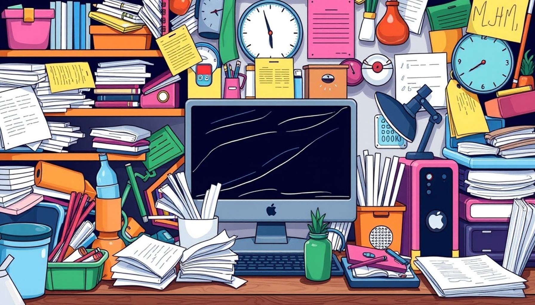 The Impact of Clutter on Productivity: How a Tidy Space Can Boost Your Work Efficiency