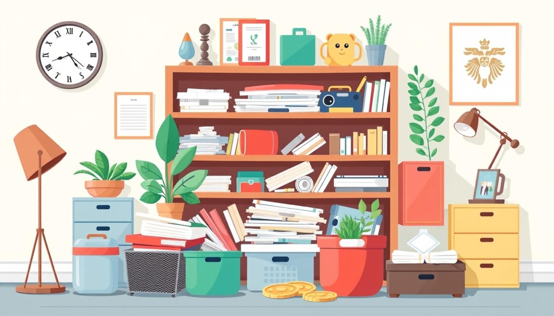 The Art of Decluttering: Creating an Efficient Space with Minimalism