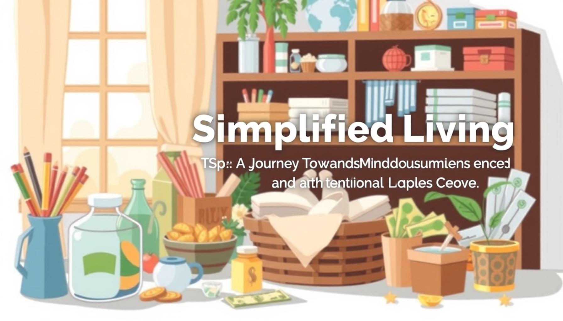 Simplified Living: A Journey Towards Mindful Consumption and Intentional Choices